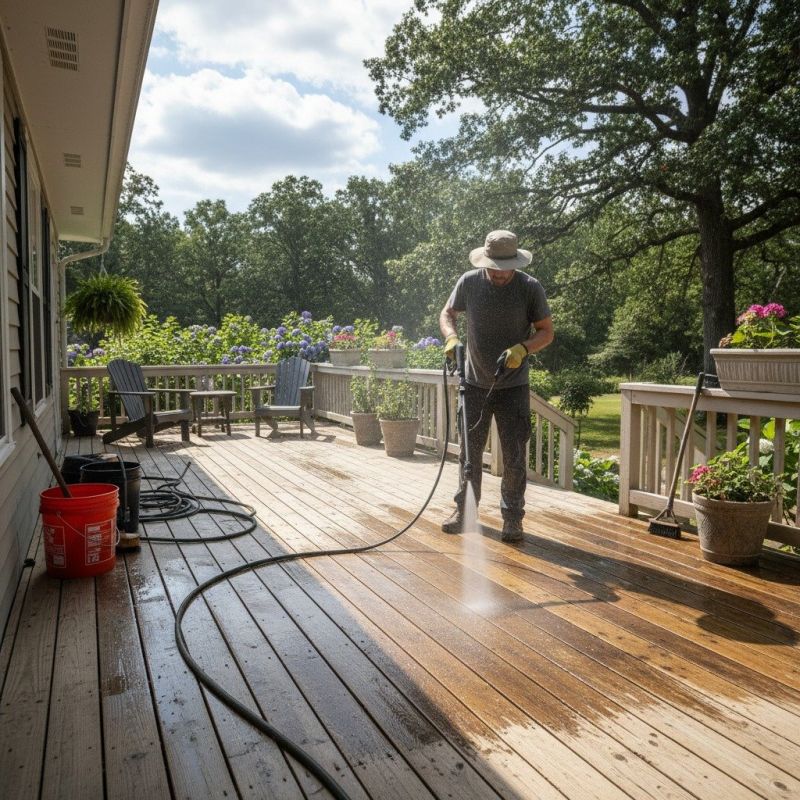 Deck Cleaning