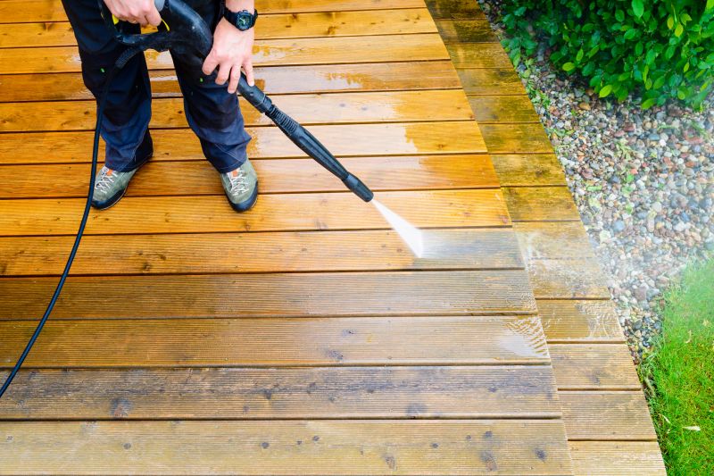 Products For Deck Cleanings in use