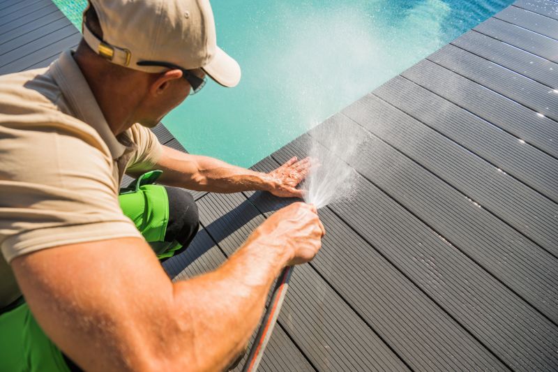 Local Deck Cleaning pros at work